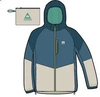 Veste isolée pour femmes Shasta Lightweight en Thermore recyclé - Tidal Blue/Blue Steel/Birch