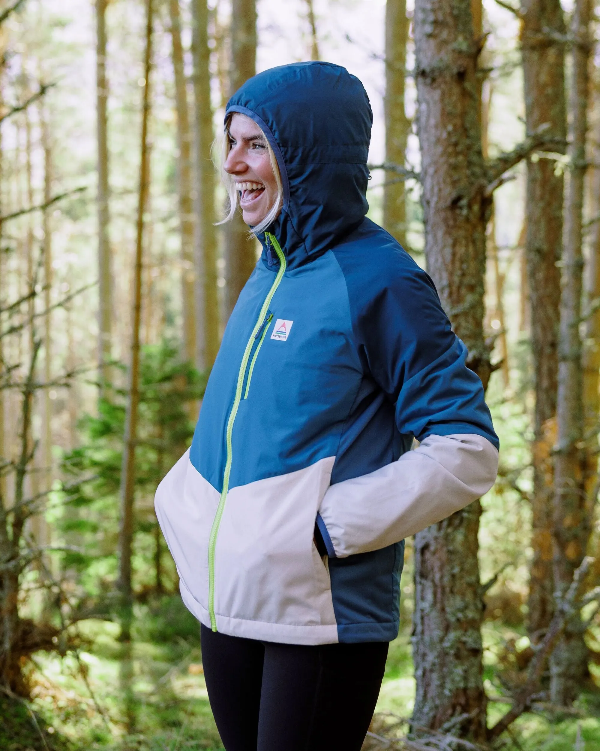 Veste isolée pour femmes Shasta Lightweight en Thermore recyclé - Tidal Blue/Blue Steel/Birch
